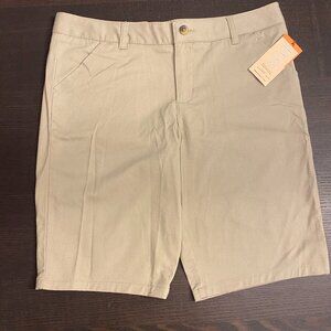 Girls French Toast Uniform Khaki Shorts - Size 18 NWT